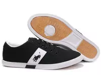 chaussures hommes ralph lauren pas cher sold 2013 cant black white